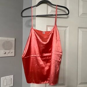 Peach Tank Top and Shorts Pajama Set 💛 2XL NWOT